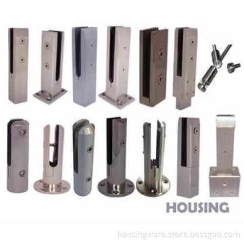 Frameless Galss Spigots, Frameless Glass Railing - 12
